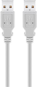 USB 2.0 Hi-Speed-Kabel 1,8 m, Grau