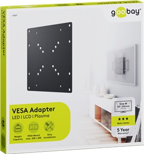 Adapter für TV-Wandhalterung mit VESA-Maß