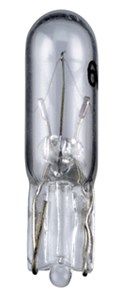 T5 Ampoule Wedge avec Socle Verre, 1,2 W