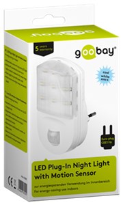 Luce notturna a LED con rilevatore di movimento