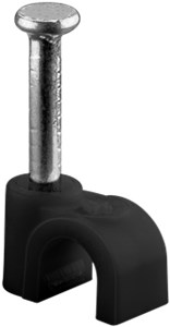 Kabelschelle 4 mm, schwarz