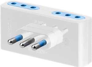 Italian adapter plug (10 A) – 4 sockets (10 A) Italian adapter plug (10 A) – 4 sockets (10 A)