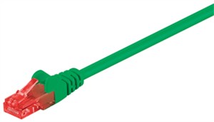 CAT 6 Câble Patch, U/UTP, vert