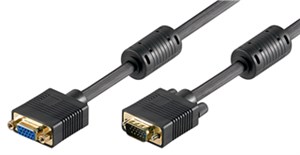 Full HD SVGA-Monitorverlängerung, vergoldet Full HD SVGA-Monitorverlängerung, vergoldet
