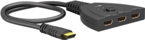 HDMI™-Umschaltbox 3 auf 1