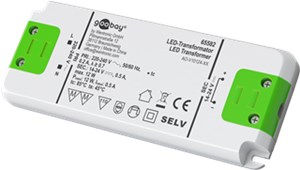 Trasformatore corrente costante LED 500 mA/12 W