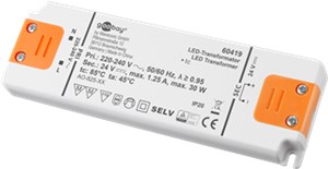 LED-Trafo 24 V (DC), 30 W