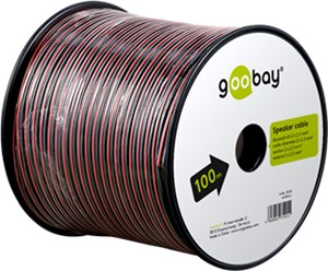 Speaker Cable red;black CCA