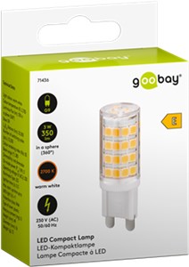 LED Compact Lamp, 3 W