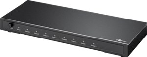 HDMI™ Splitter, 1 Eingang / 8 Ausgänge (Full HD) HDMI™ Splitter, 1 Eingang / 8 Ausgänge (Full HD)
