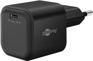 USB-C™ PD GaN Schnellladegerät Nano (20 W) schwarz