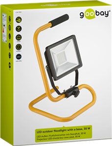 LED Außen-Flutlichtstrahler mit Standfuß, 30 W LED Außen-Flutlichtstrahler mit Standfuß, 30 W