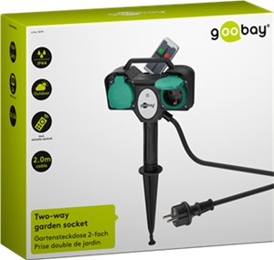 Garden Socket 2-Way with Remote Control