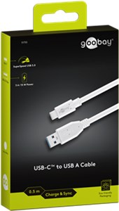 Cavo da USB-C™ a USB 3.0 tipo A, bianco