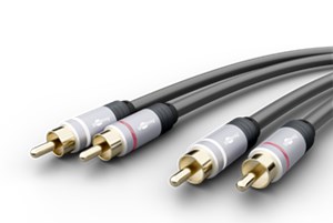 Cinch Audio-Anschlusskabel Stereo