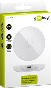 Kabelloses Ladegerät 5 W, weiß