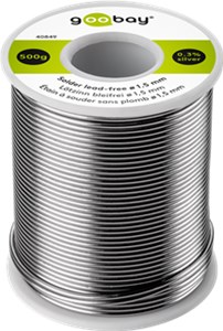 Solder Lead-Free, ø 1.5 mm, 500 g