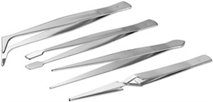 Tweezer Set 4 pcs.