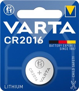 CR2016 (6016) pila, 1 pezzo in blister