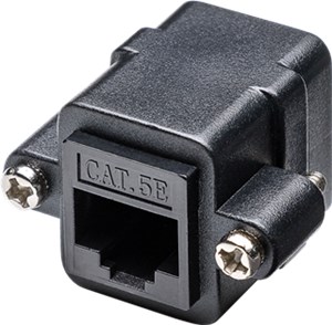 RJ45 Adaptateur de Montage avec Bride de Montage, CAT 5e