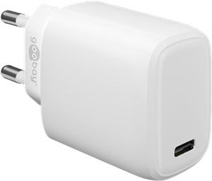 USB-C™ PD (Power Delivery) Schnellladegerät (20W) weiß