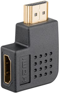 HDMI™ Angled Adapter 270° Horizontal, 8K @ 60 Hz, Gold-Plated