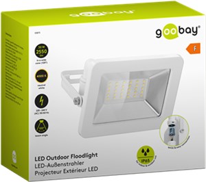 LED Outdoor Floodlight, 30 W