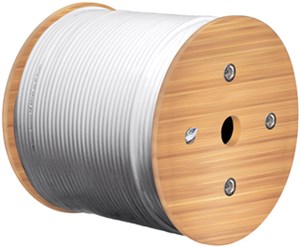 CAT 7A cavo di installazione duplex, S/FTP (PiMF), arancione 