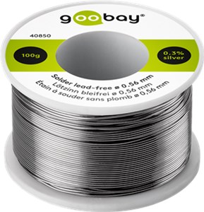 Solder Lead-Free, ø 0.56 mm, 100 g