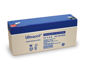 Lead acid battery 6 V, 3,4 Ah (UL3.4-6)