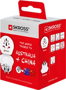 Country Adapter World to Australia/China Country Adapter World to Australia/China