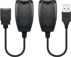 Adattatore di prolunga USB fino a 40 m tramite cavo CAT 