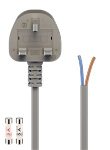 UK - cold-device cord, 1.5 m, grey UK - cold-device cord, 1.5 m, grey