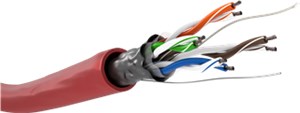 CAT 5e Cavo di rete, F/UTP, 100 m, rosso CAT 5e Cavo di rete, F/UTP, 100 m, rosso
