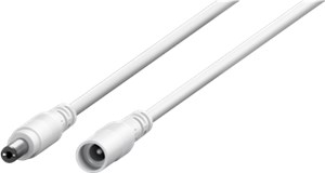DC Extension Cable, 1.5 m, white