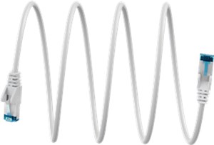 CAT 6A cavo patch S/FTP (PiMF), bianco