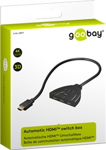 Manuelle HDMI™ Umschaltbox Manuelle HDMI™ Umschaltbox