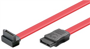 HDD S-ATA cable 1.5 GBits / 3 GBits 90°