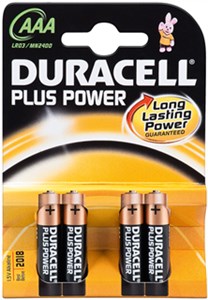 LR03/AAA (Micro) (MN2400) Battery, 4 pcs. blister