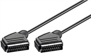 Câble de Connexion Péritel, nickelé, ø mm