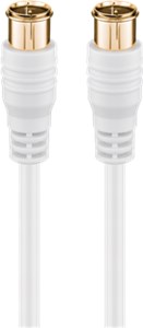 Câble d'Antenne SAT F-Quick (80 dB), Double Blindage