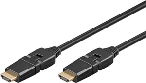 High-Speed-HDMI™-360°-Kabel mit Ethernet