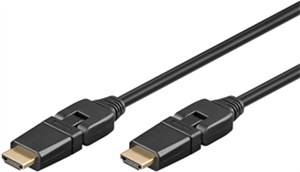 High Speed HDMI™ 360° Cable with Ethernet (4K@30Hz)