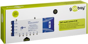 Satellite multiswitch 5 In / 8 Out