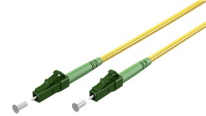 Glasfaserkabel (FTTH), Singlemode (OS2) Yellow, (Simplex), 15 m