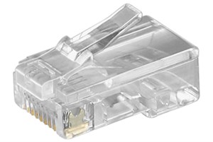 Connecteur RJ45 pour Câble Plat, 8 Broches