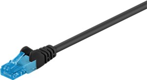 CAT 6A Câble Patch, U/UTP, noir