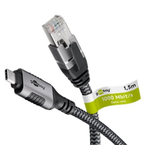 Ethernet-Kabel USB-C™ 3.1 auf RJ45, 1,5 m