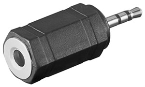 Adapter do słuchawek, wtyk jack AUX 2,5 mm na 3,5 mm