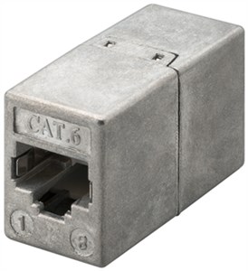 RJ45 Modular Coupler, CAT 6